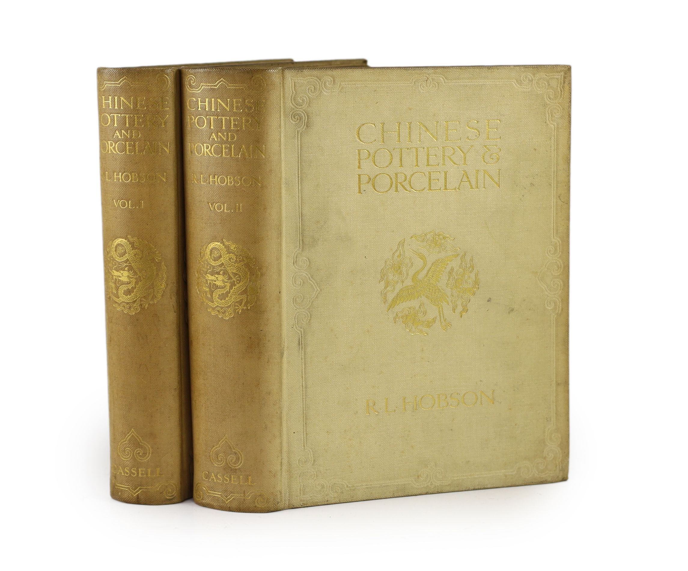 R L Hobson, Chinese pottery and porcelain, two volumes, published by Cassell and Company Ltd London, New York, Toronto and Melbourne 1915, limited edition number 463/1500